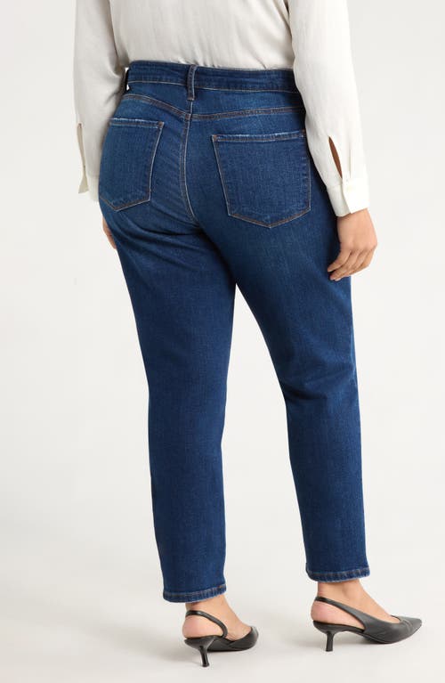 Kut From The Kloth Reese Fab Ab Ankle Slim Straight Leg Jeans In Blue