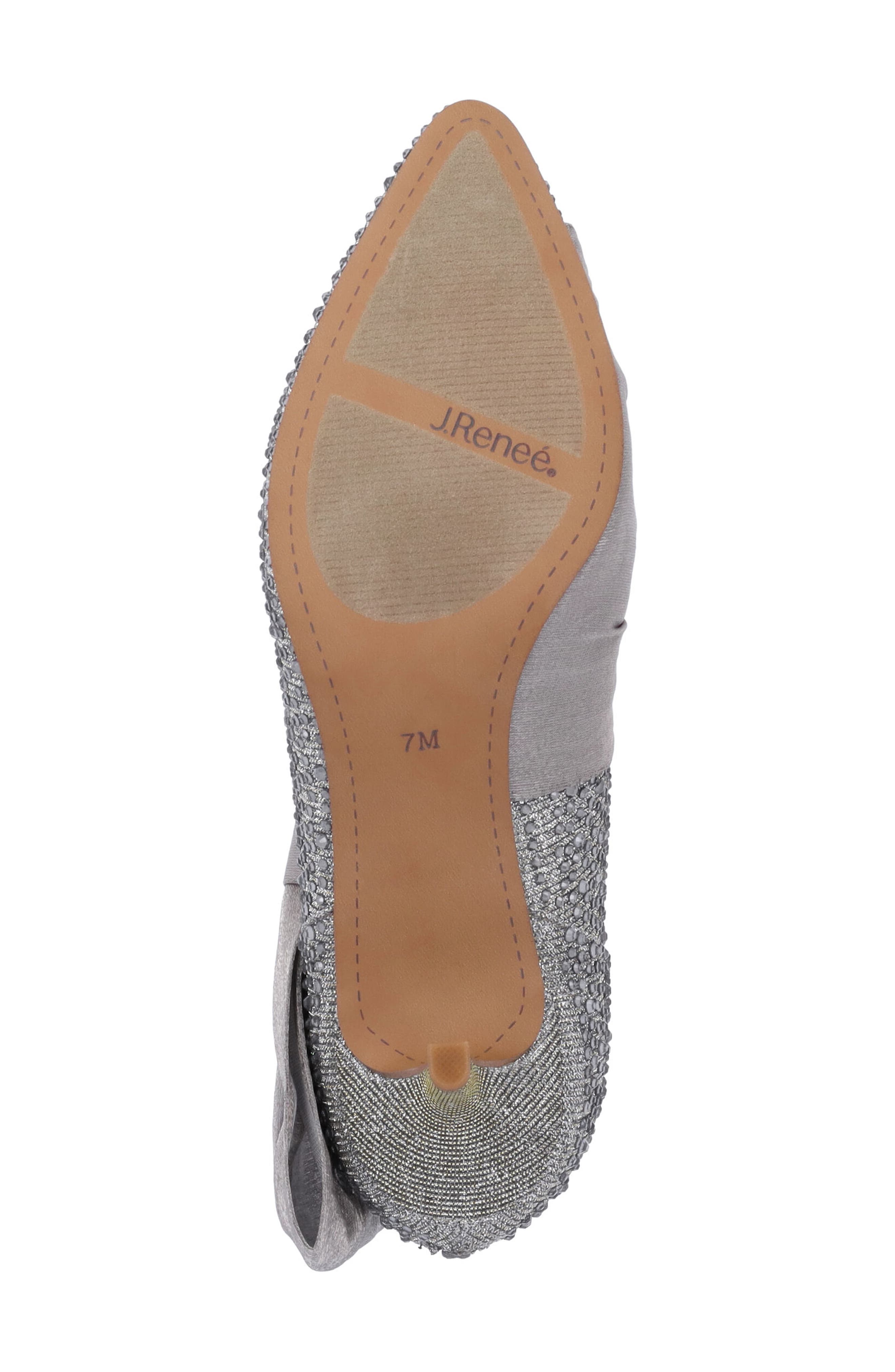Elettra Pointed Toe Bootie, Alternate, color, PEWTER