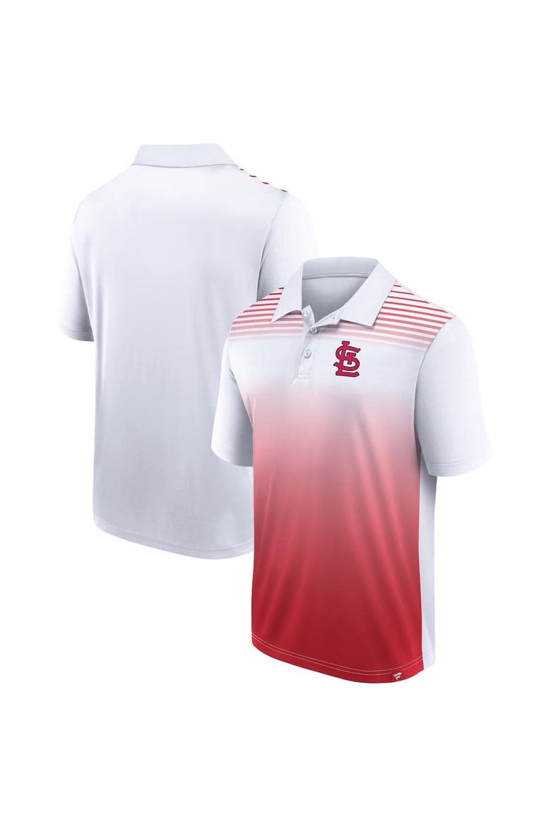 Men's Fanatics Branded White/Red St. Louis Cardinals Sandlot Game Polo, Alternate, color, White