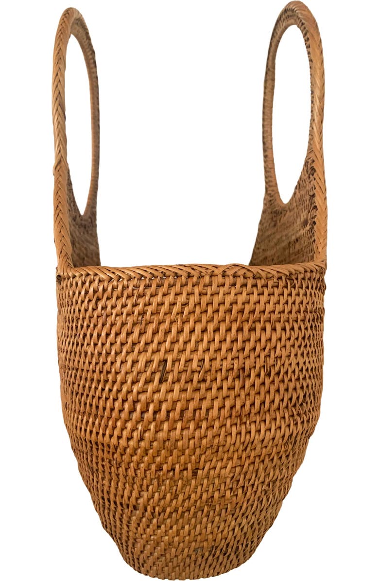 PINK HALEY Lora Rattan Beach Tote, Alternate, color,