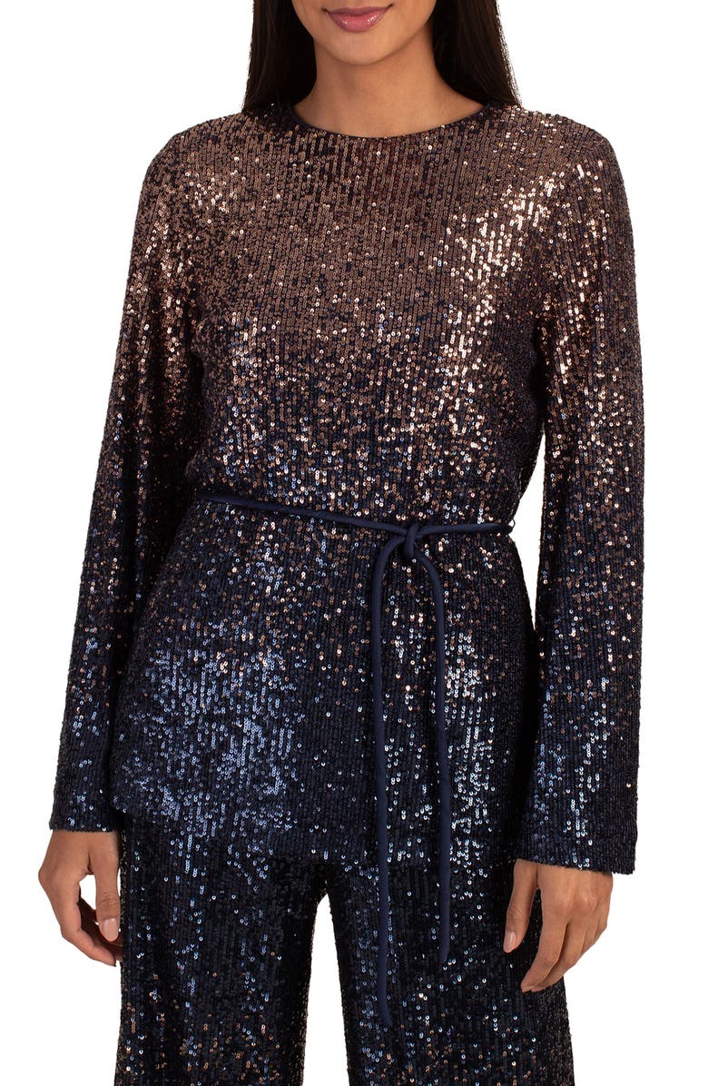 Trina Turk West Sequin Top, Main, color, 