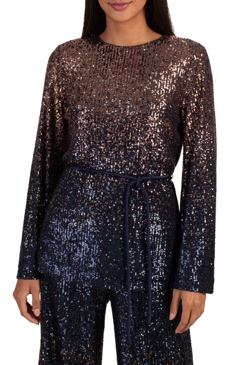 West Sequin Top