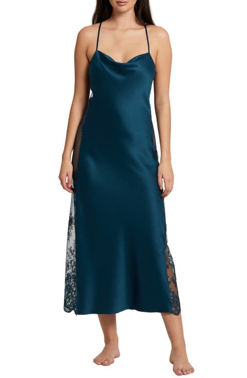 Darling Satin & Lace Nightgown