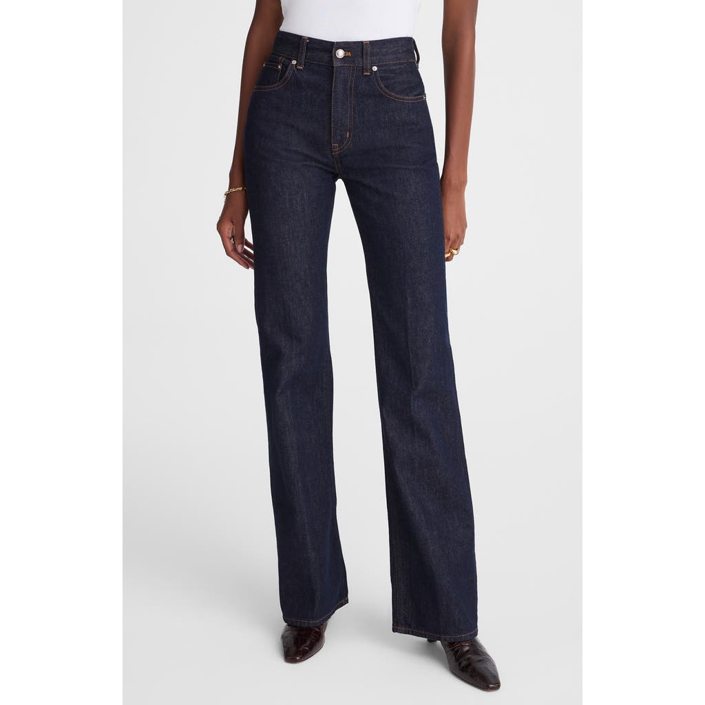 Madewell The Vintage High Waist Flare Jeans In Blue