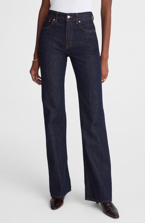 Madewell Flare Jeans In Blue