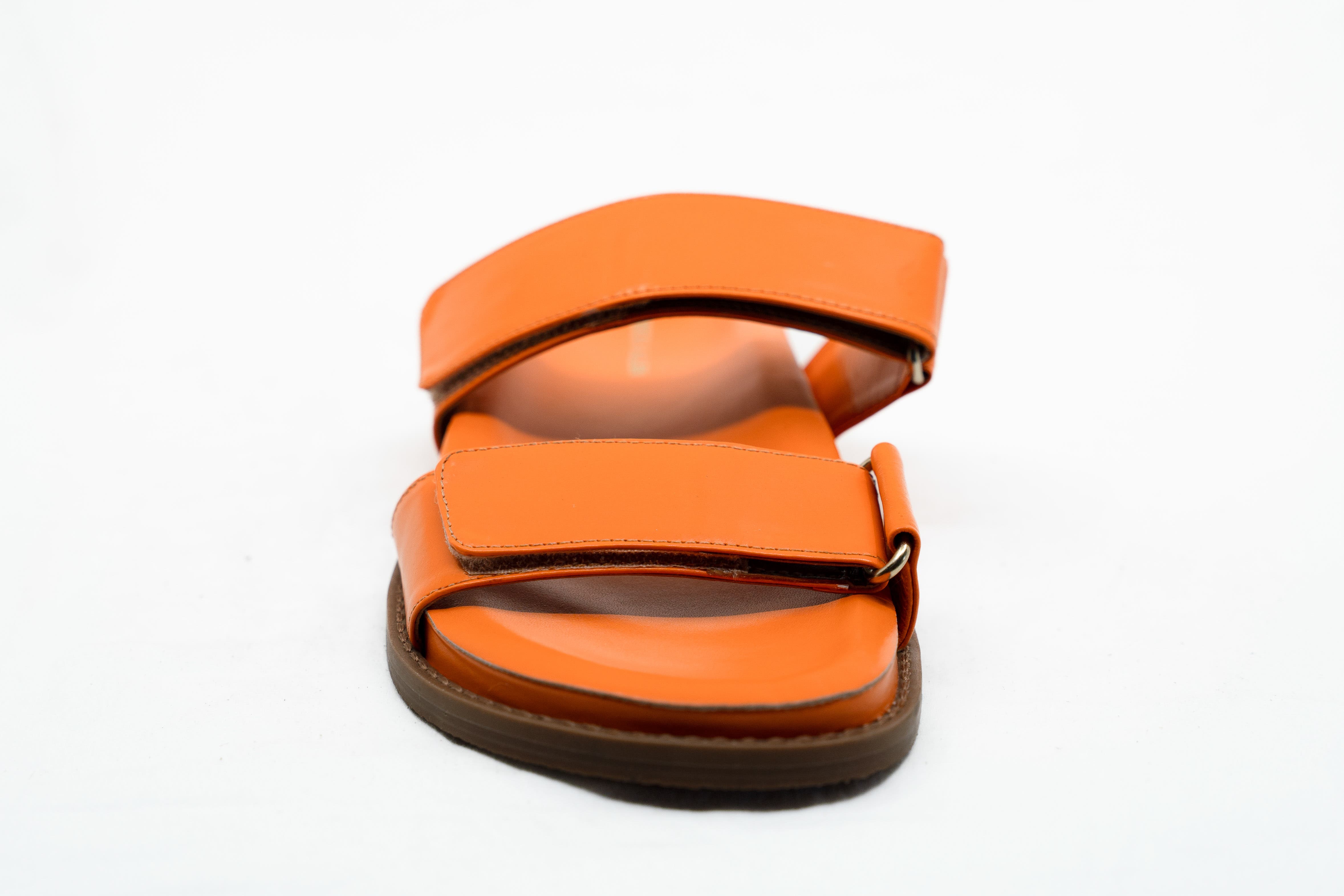 The Bleecker Two Strap Sandal, Alternate, color, Orange
