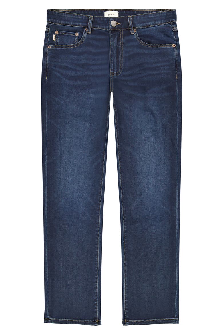 Russell DL Ultimate Knit Slim Straight Jeans, Alternate, color, NEWPORT