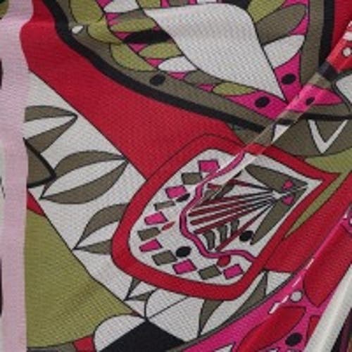 Fashion-szn Curve Plus Size Abstract Print Maxi Dress In Pink