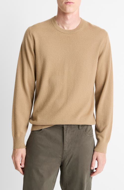 Vince Cashmere Crewneck Sweater In Nude