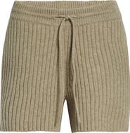 Burberry Peggy Rib Wool & Cashmere Shorts