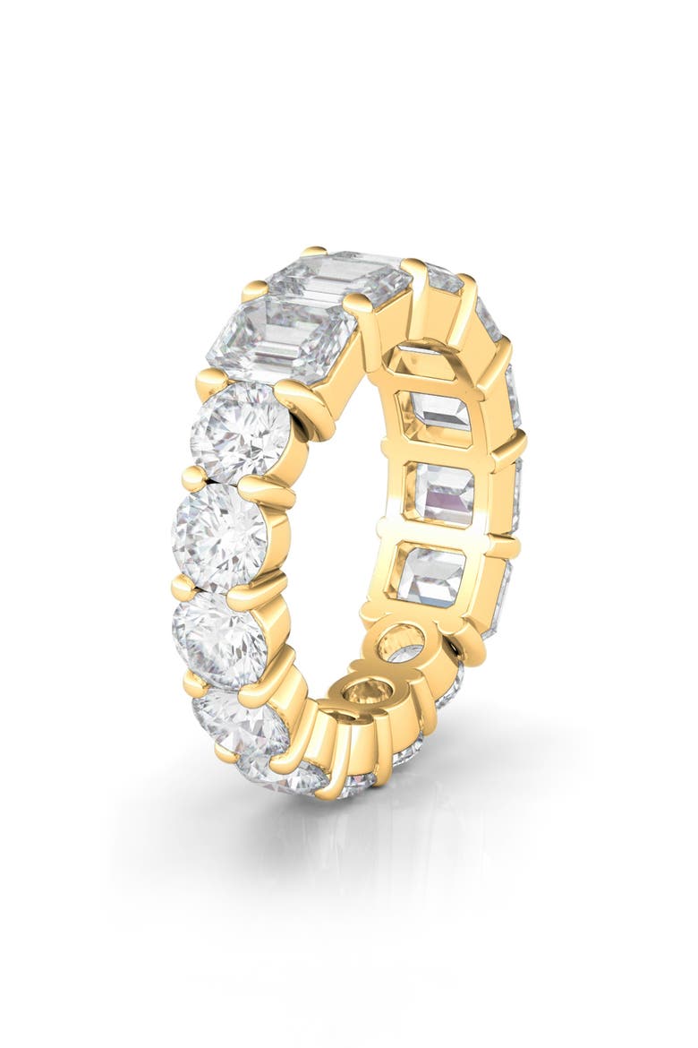 Lab Created Diamond Eternity Ring, Alternate, color, 18K YELLOW GOLD