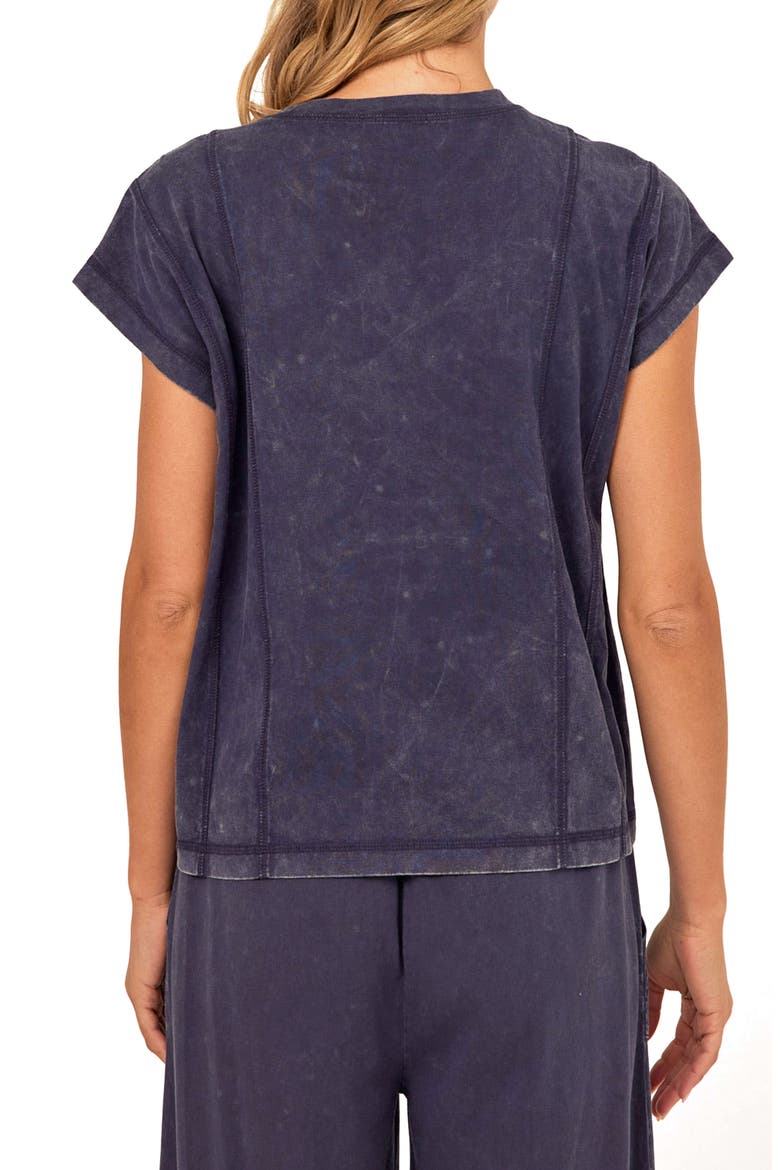 Laurie Mineral Wash Seamed T-Shirt, Alternate, color, STARGAZER