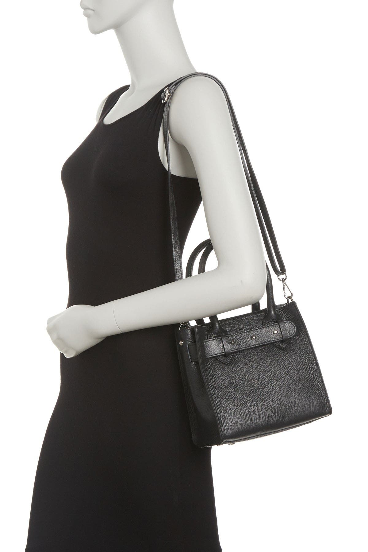 SCUI STUDIOS Studded Trim Petite Satchel, Alternate, color, 