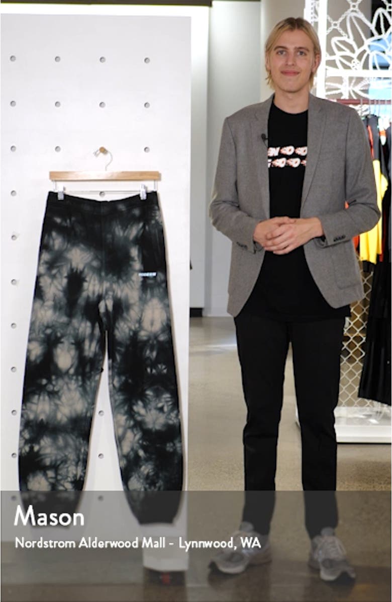 Tie Dye Slim Sweatpants, sales video thumbnail
