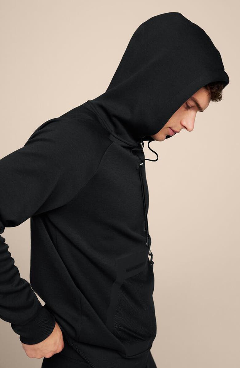 On Pullover Hoodie, Alternate, color, Black