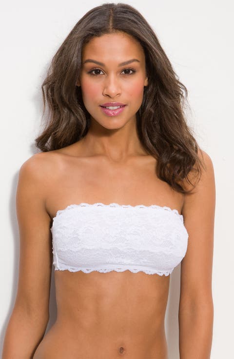 'Never Say Never' Lace Bandeau Bra