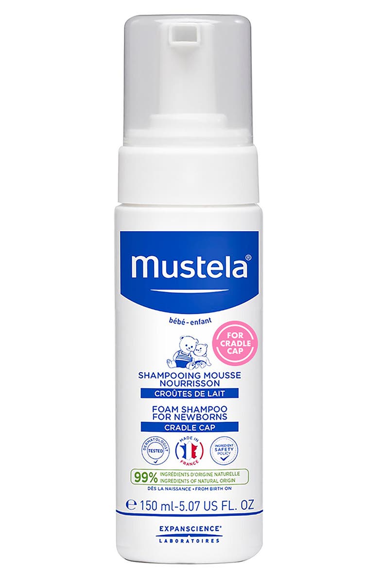 Mustela<sup>®</sup> Foam Shampoo, Main, color, White