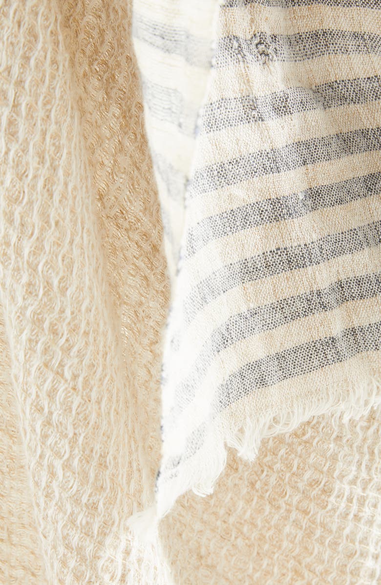 Anthropologie Home Linen Throw Blanket, Alternate, color, 