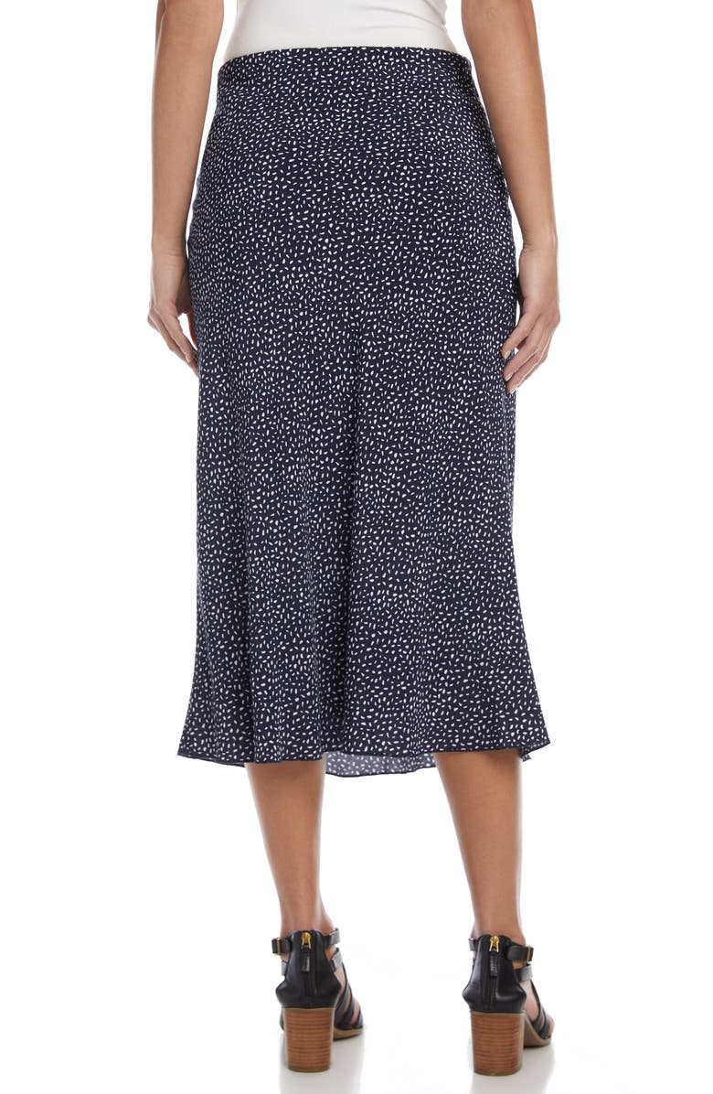 Karen Kane Bias Cut Midi Skirt, Alternate, color,