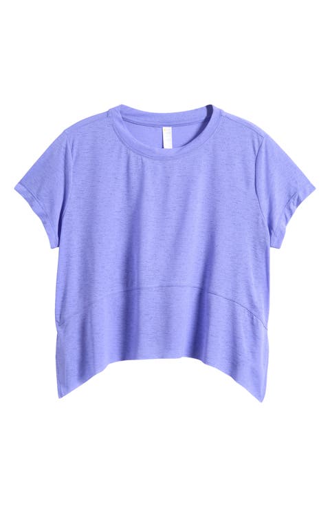 Kids' Breezy Split Handkerchief Hem Top (Little Kid & Big Kid)