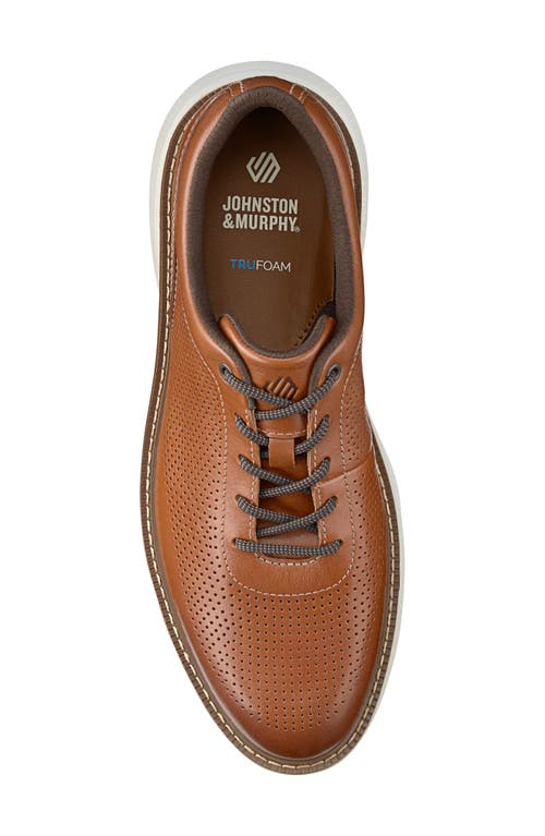 Johnston & Murphy Hayden Oxford In Tan Full Grain