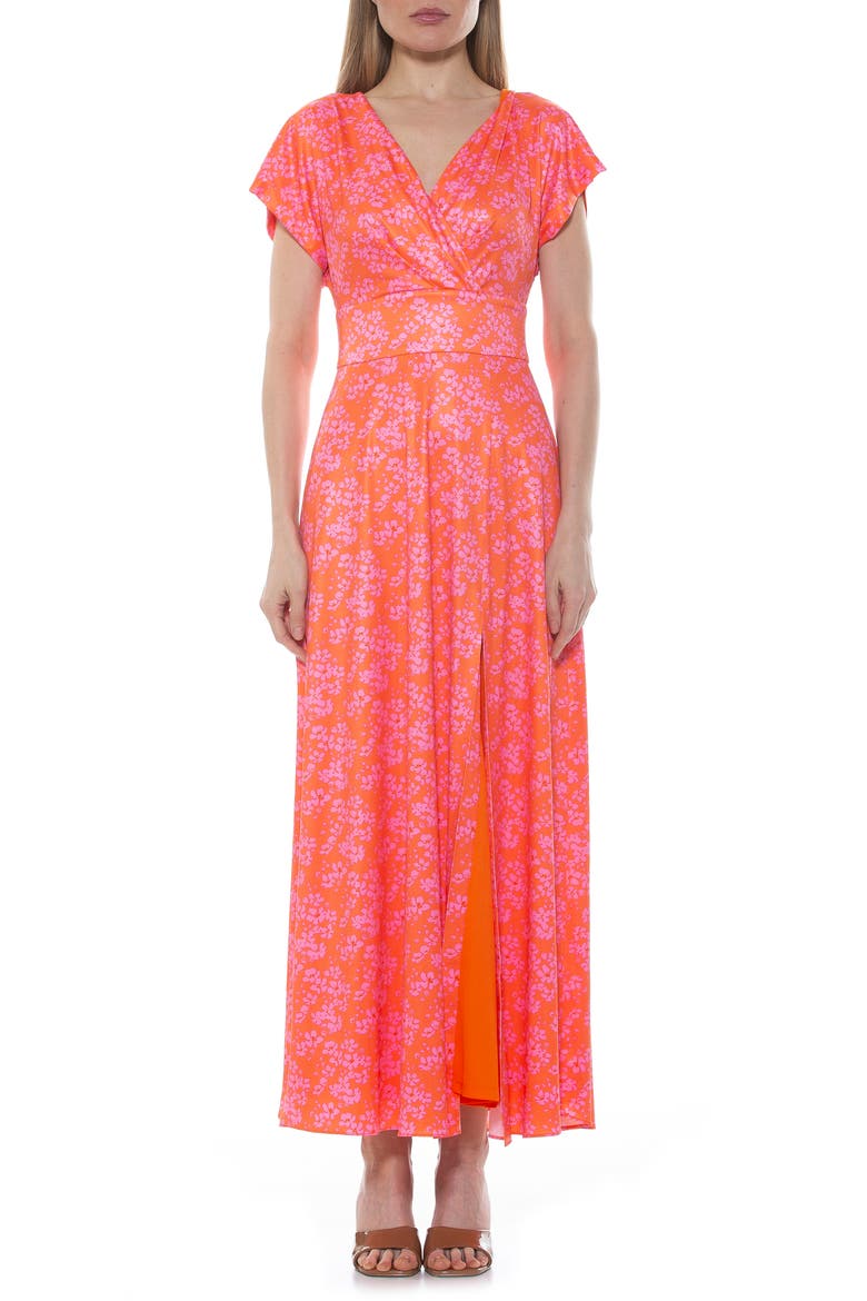 Brielle Maxi Dress, Main, color, BLUSH FLORAL