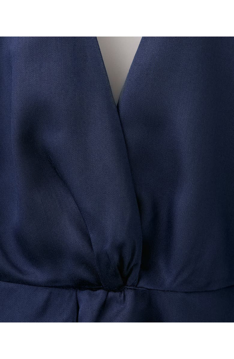 MANGO TEEN Open Back Halter Top, Alternate, color, Dark Navy