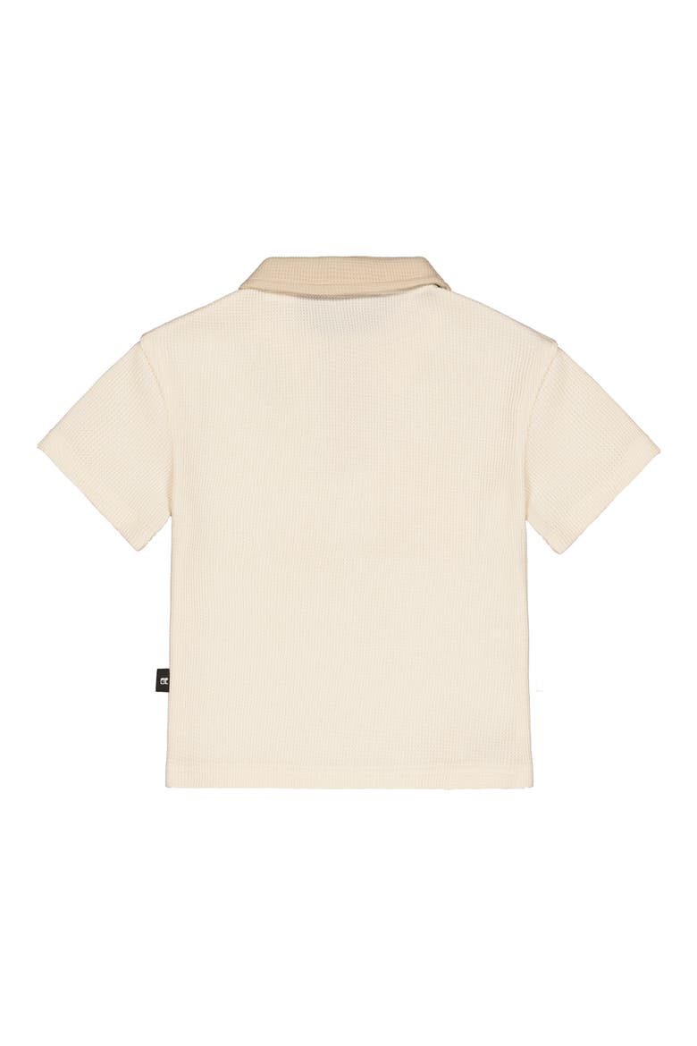 Polo & Shorts Set, Alternate, color, BEIGE