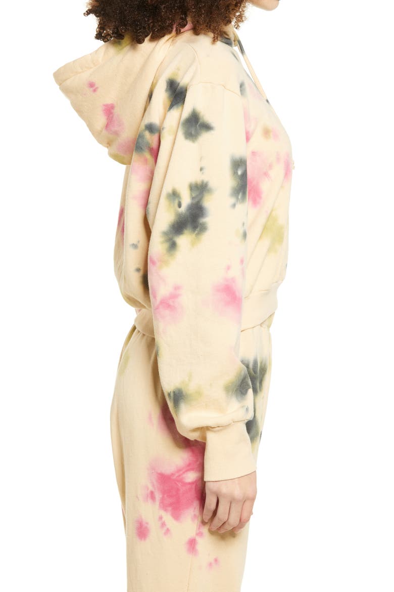 Fink Tie Dye Hoodie, Alternate, color, SAND CRUMBLE TIE DYE