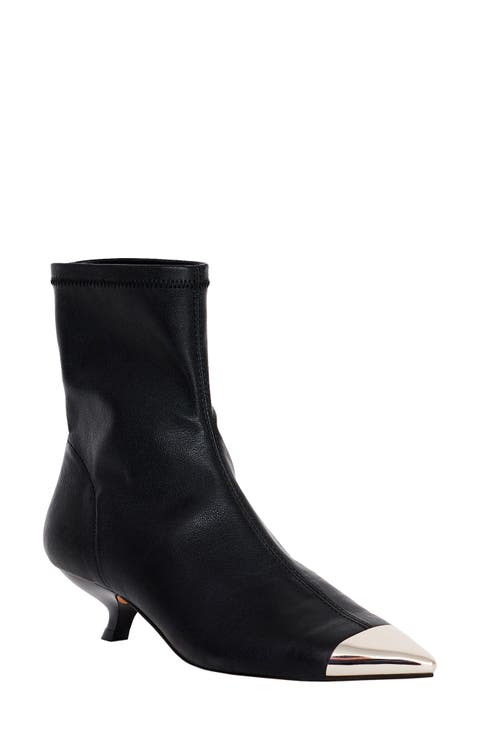 The Micro Heel Stretch Bootie (Women)