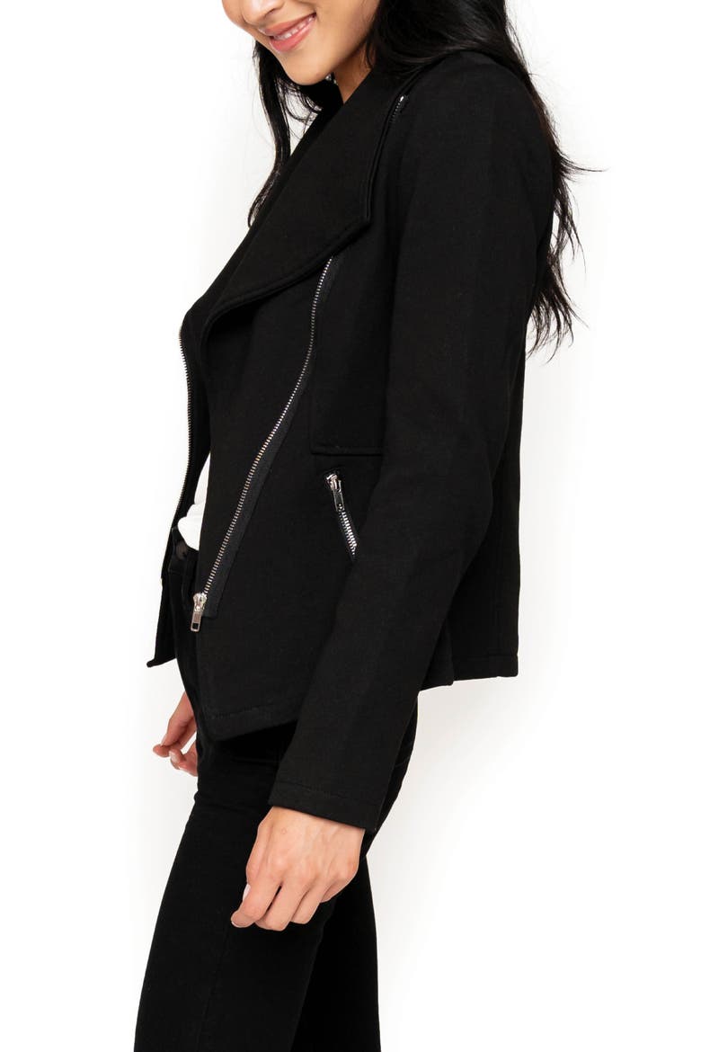Moto Jacket, Alternate, color, BLACK