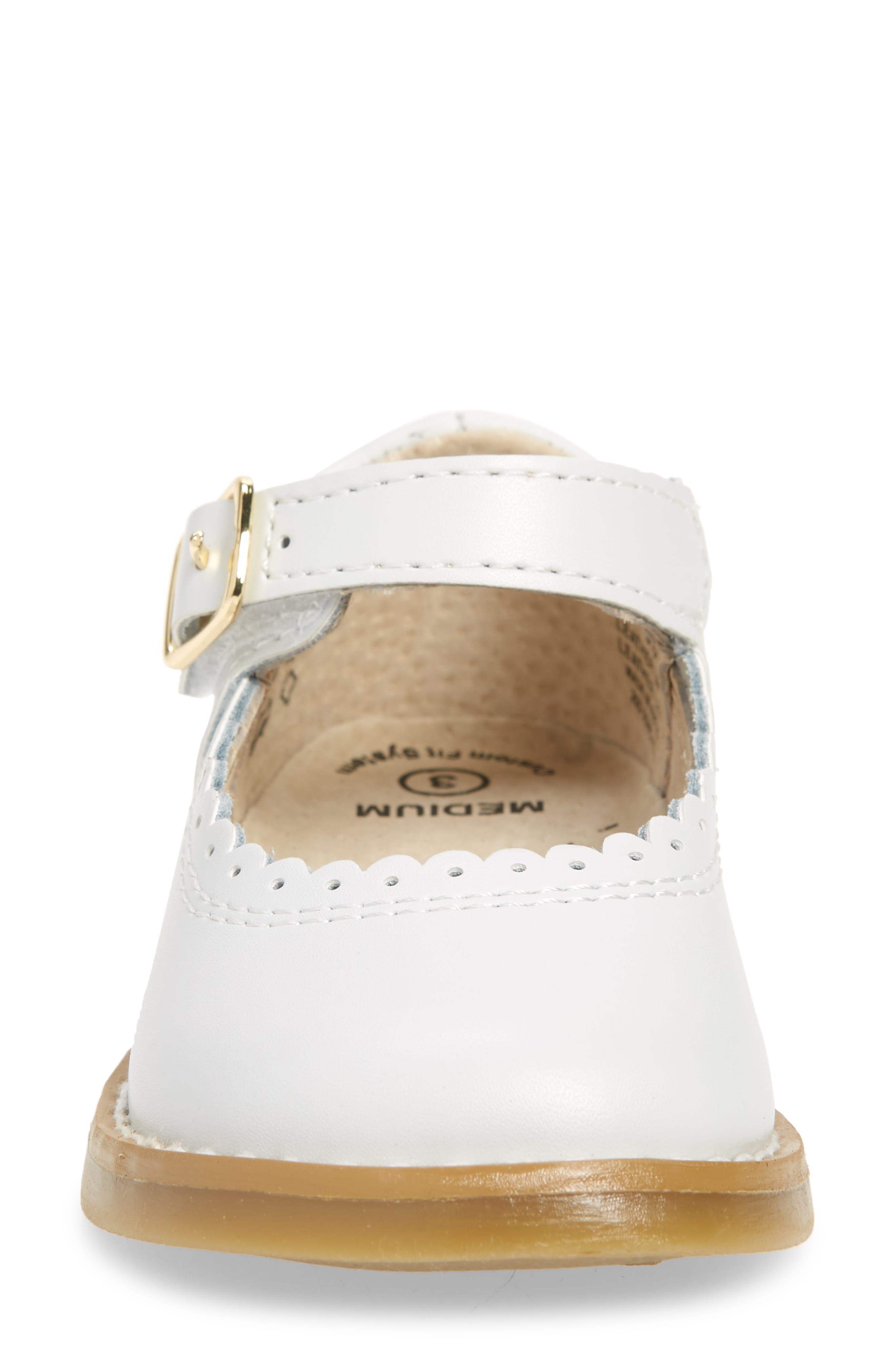 Footmates Allie Mary Jane, Alternate, color, White
