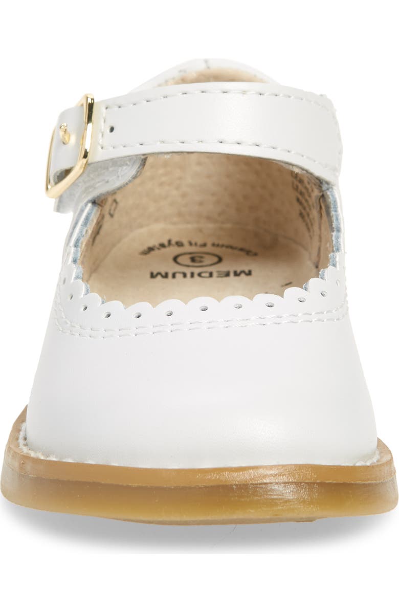 Footmates Allie Mary Jane, Alternate, color, White