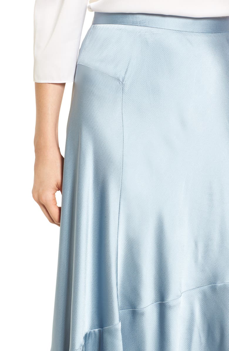 Lewit A-Line Ruffle Hem Skirt, Alternate, color, 