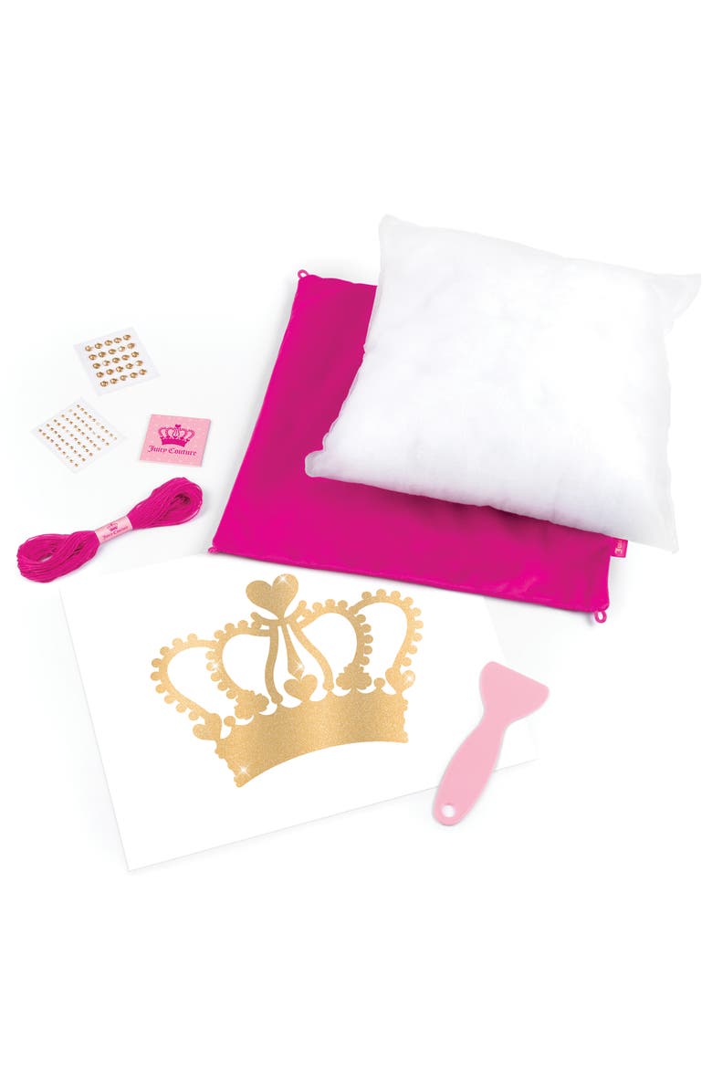 Juicy Couture Make It Real Juicy Couture DIY Lux Pillow Kit, Alternate, color, Multicolored