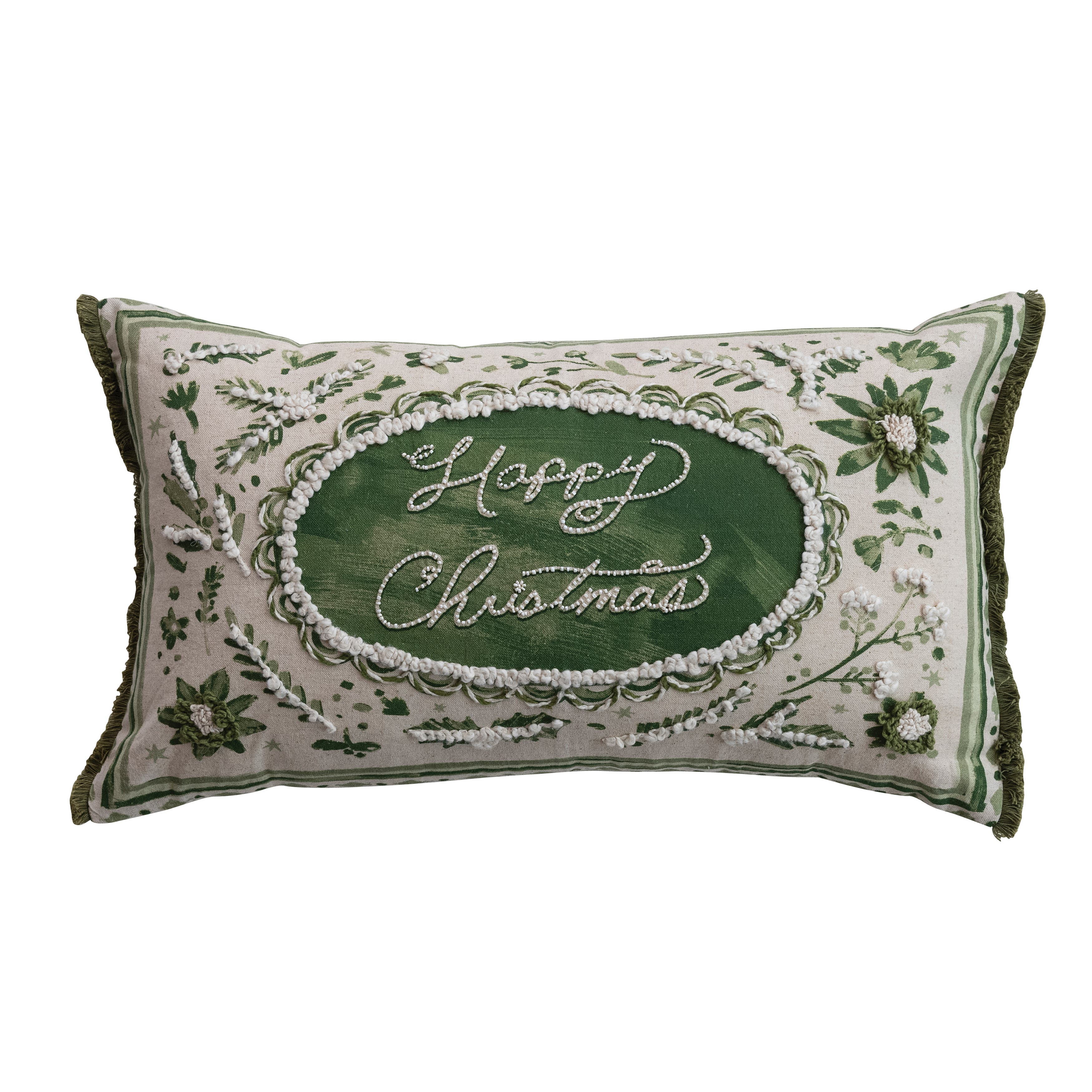 selected Green and Cream