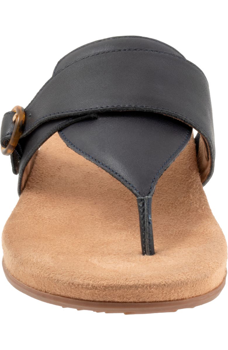 SoftWalk<sup>®</sup> Belize T-Strap Sandal, Alternate, color, Navy