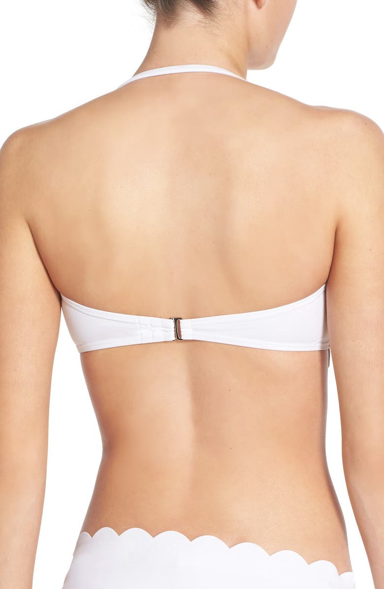 BP. Scallop Bandeau Bikini Top, Alternate, color, 