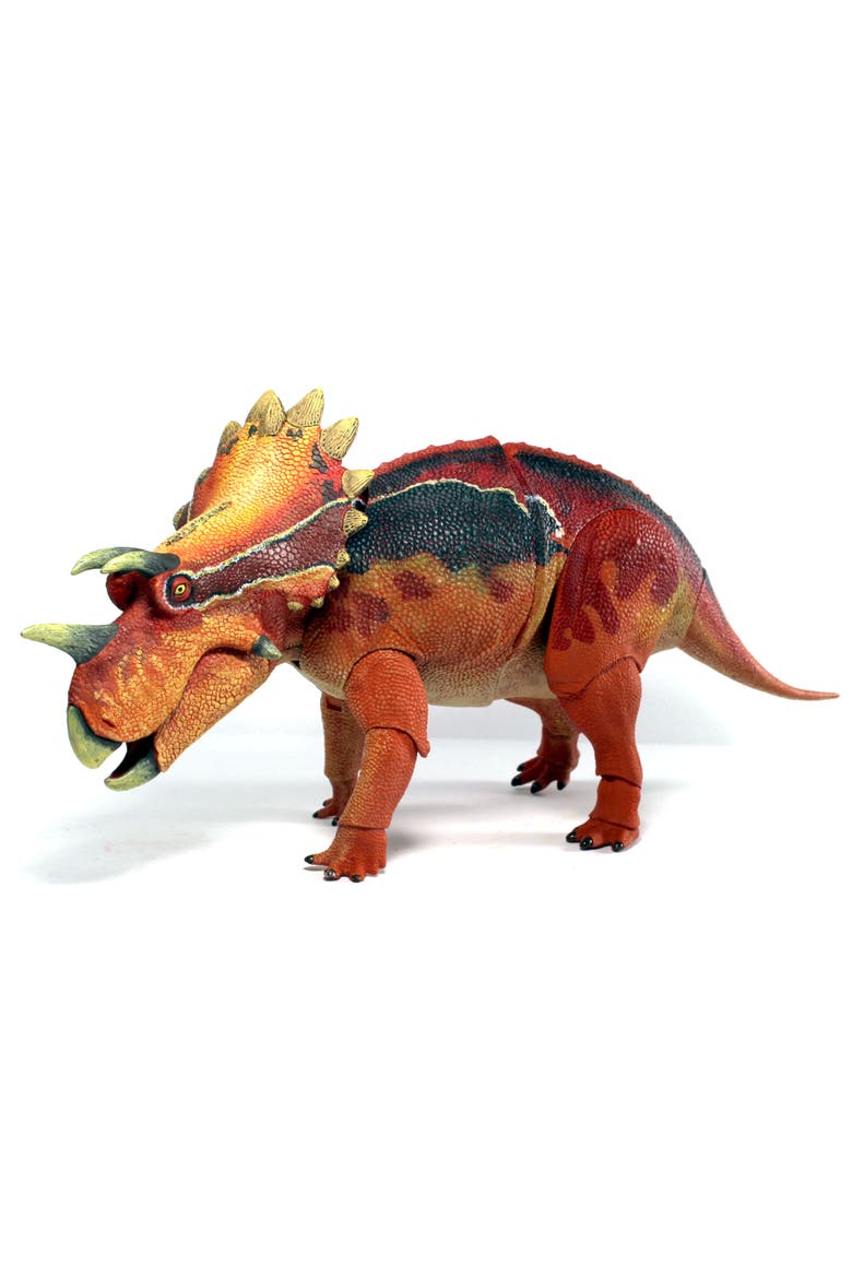 Regaliceratops Peterhewsi 1/18th Scale Dinosaur Figure, Main, color, Multicolored
