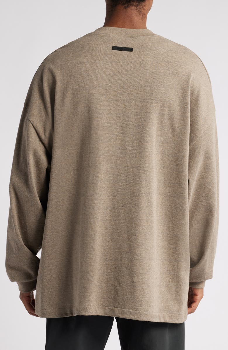 Fear of God Essentials Long Sleeve Heavy Cotton Graphic T-Shirt, Alternate, color,