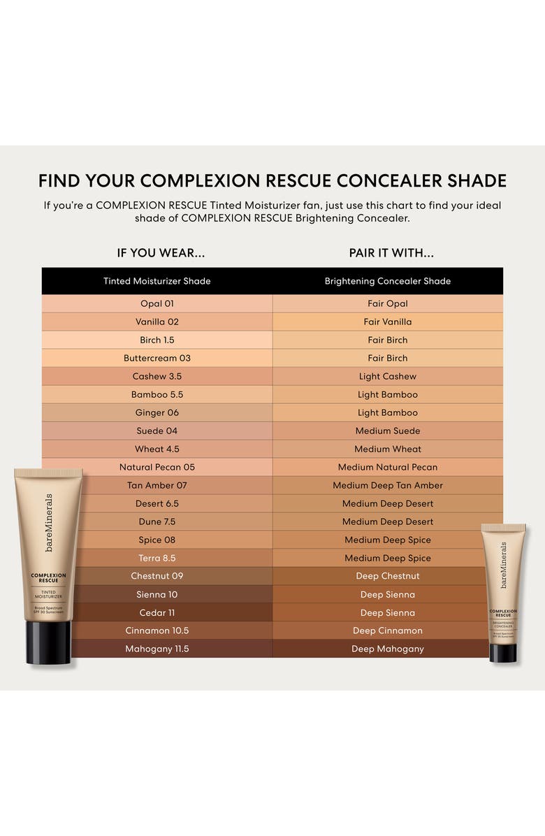 bareMinerals<sup>®</sup> COMPLEXION RESCUE Brightening Concealer SPF 25, Alternate, color,