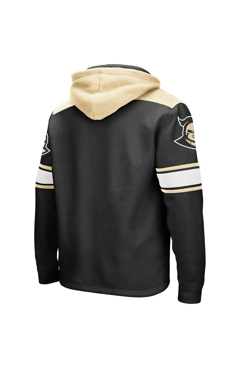 COLOSSEUM Men's Colosseum Black UCF Knights 2.0 Lace-Up Hoodie, Alternate, color, 