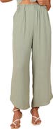 Petal & Pup Eleanor Wide Leg Linen Pants