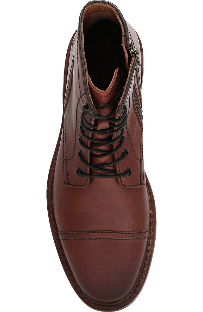 Frye Paul Lace-Up Boot, Alternate, color, Brown