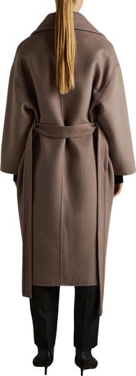 Bridget Belted Wool Blend Coat