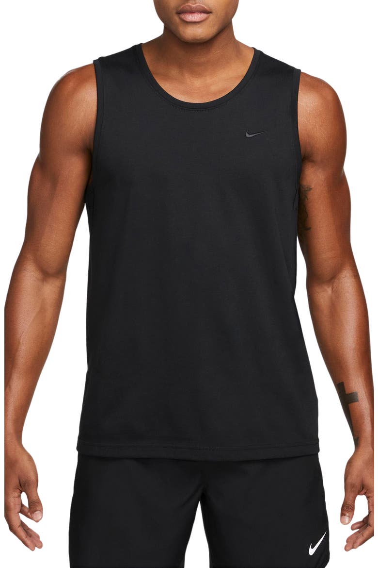 Dri-FIT Primary Training Tank, Main, color, BLACK/ BLACK