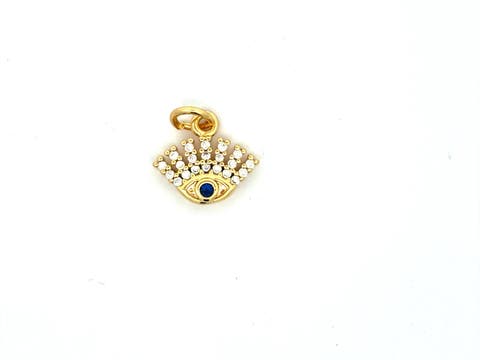 Blue Evil Eye Hamsa Charm