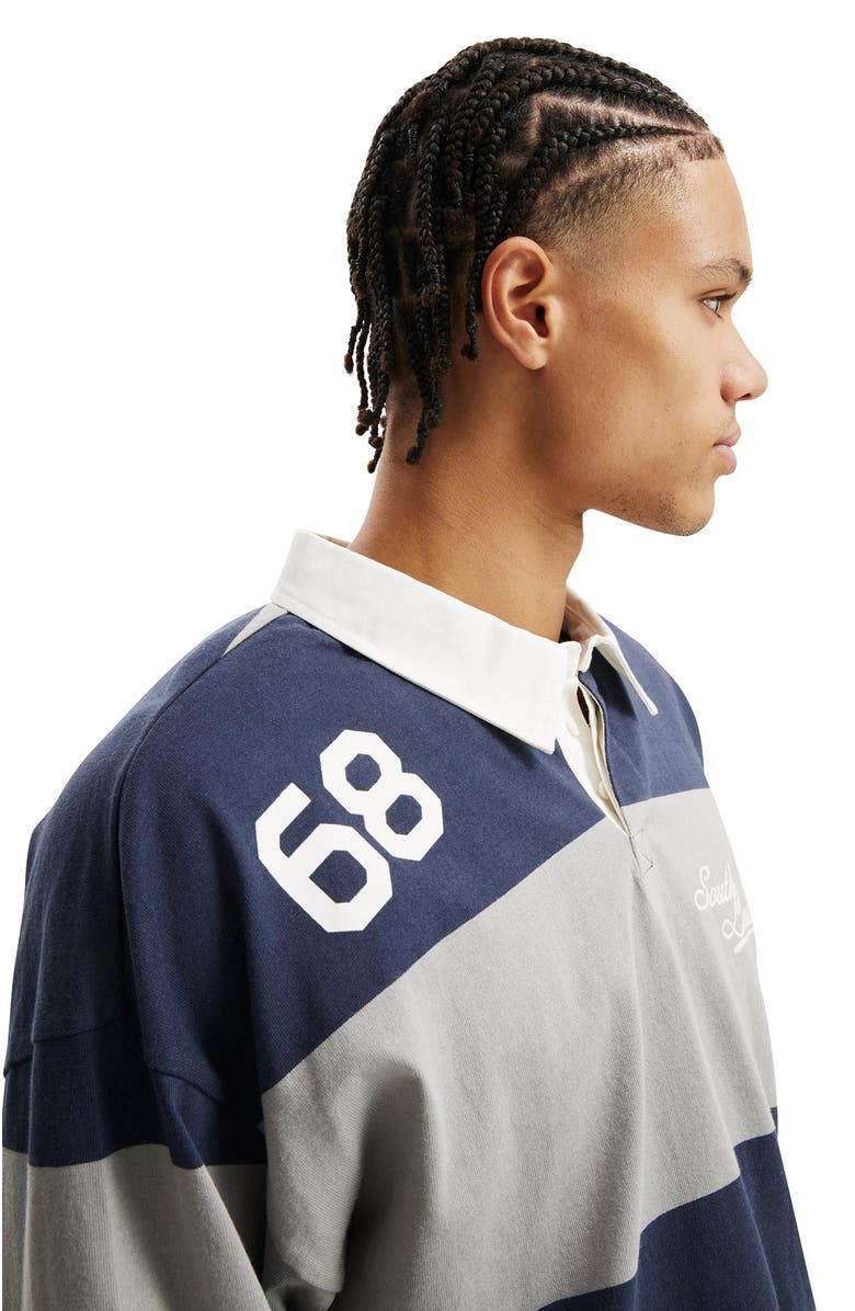 Cotton On Men's Cropped Fit Rugby Polo, Alternate, color,