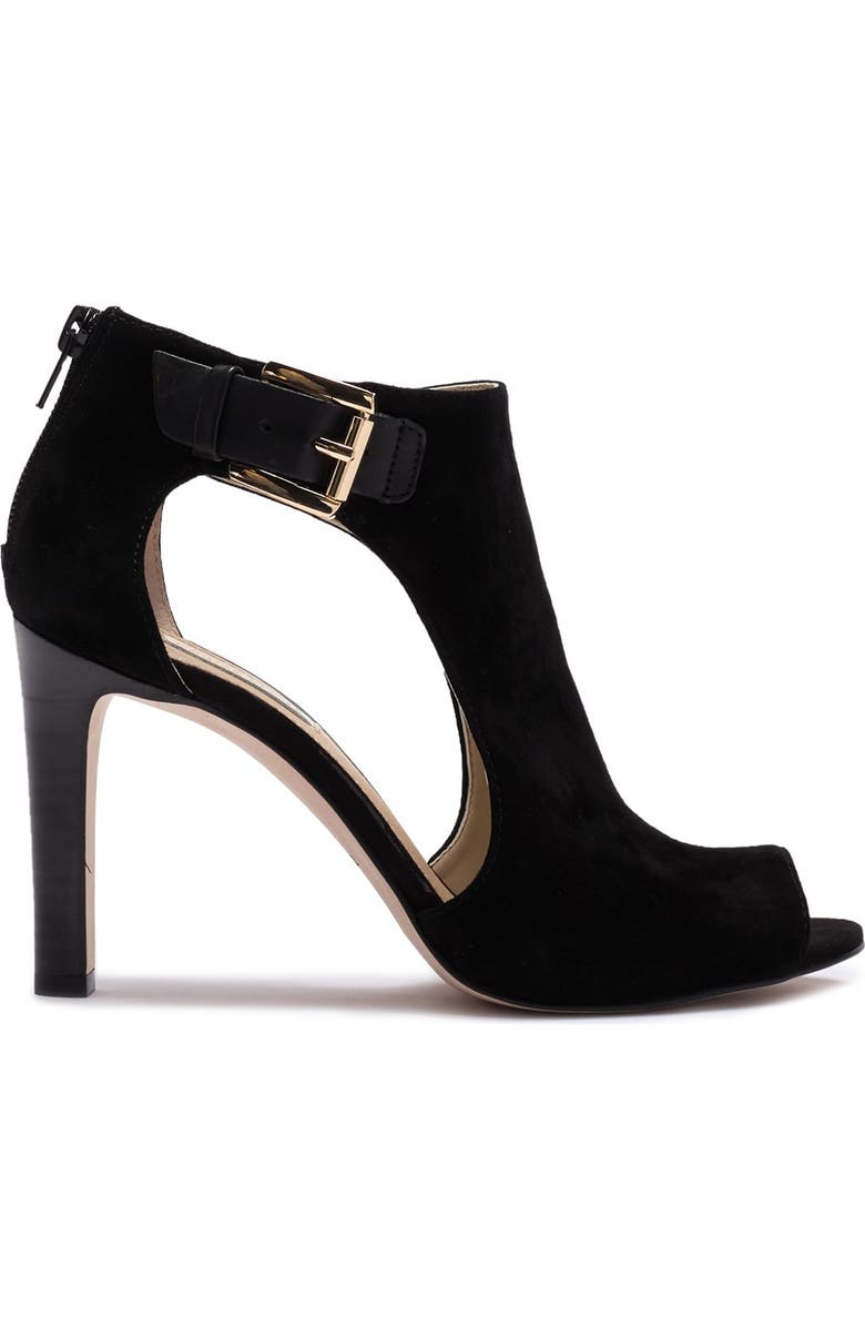 Louise et Cie Olivia Cutout Peep Toe Bootie, Alternate, color,