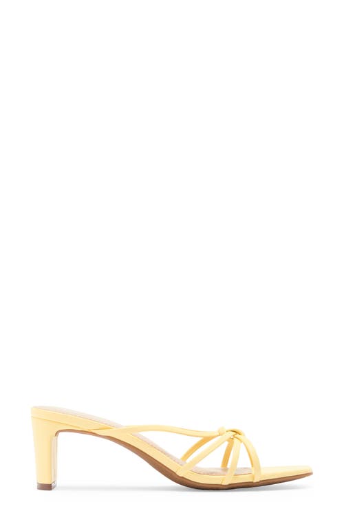 Bp. Karsyn Strappy Slide Sandal In Yellow Pastel